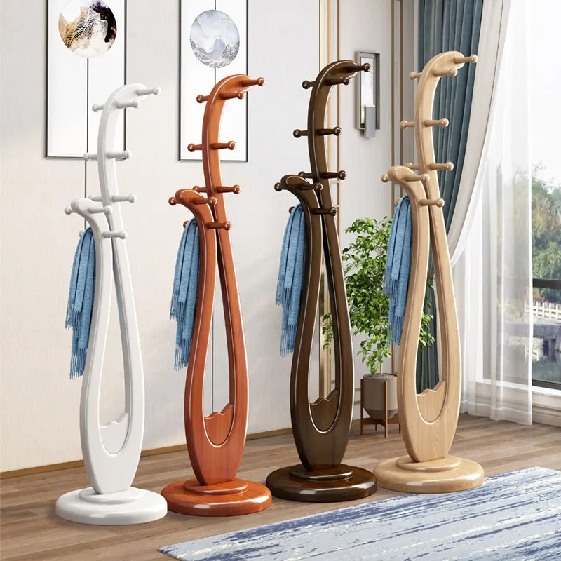 

Indoor Display Bedroom Clothes Rack Floor Hanger Apartments Hallway Coat Hanger Standing Modern Perchero De Ropa Furniture Home