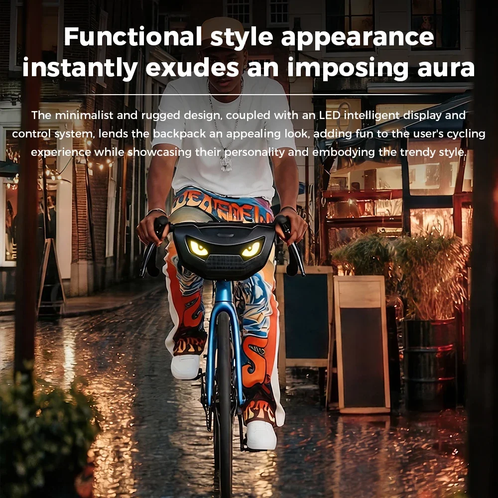 Scooter-Aufbewahrungstasche mit LED-Smart-Display Brusttasche für Xiaomi M365 Pro Elite Mi4 4Lite Mi5 5Pro 5Max Mi6 6Lite für JOYOR S5 S8S S10 – Detail 2