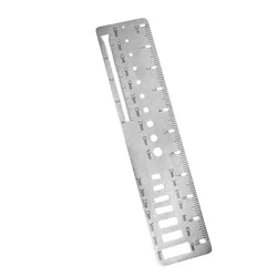 Orthopedic Measuring Ruler Kirschner Wire and Bone Screw Diameter Lenght Measuring Ruler Orthopedic Surgery Instrument pet