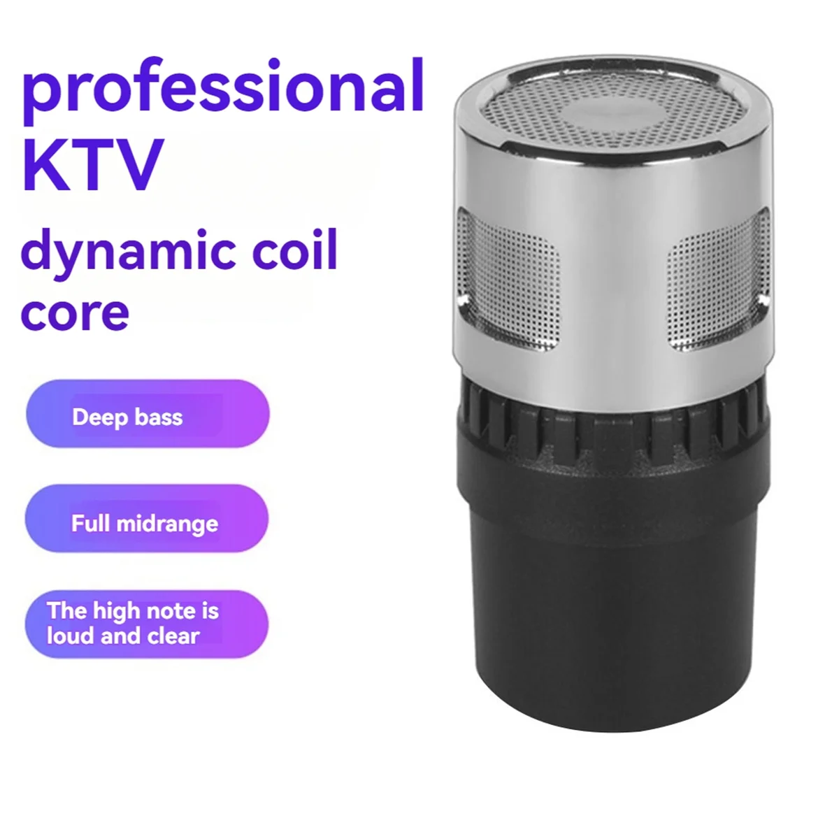 B34B-dynamische microfoonkerncapsule Professionele vervangende microfoonkern N-M881