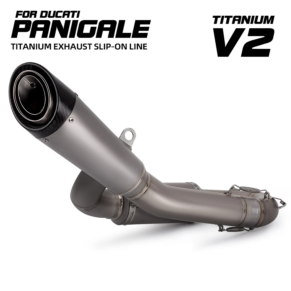 

Гоночный комплект выхлопной системы Slip-on Project S1 для мотоциклов Ducati Panigale V2 V2R Streetfighter V2 V2S 2020-2024