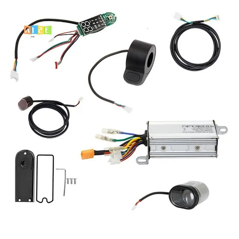 

A12E-36V 17A Accelerator Scooter Controller Suit Dashboard Accelerator 10Inch Electric Scooter Bike Motor Controller