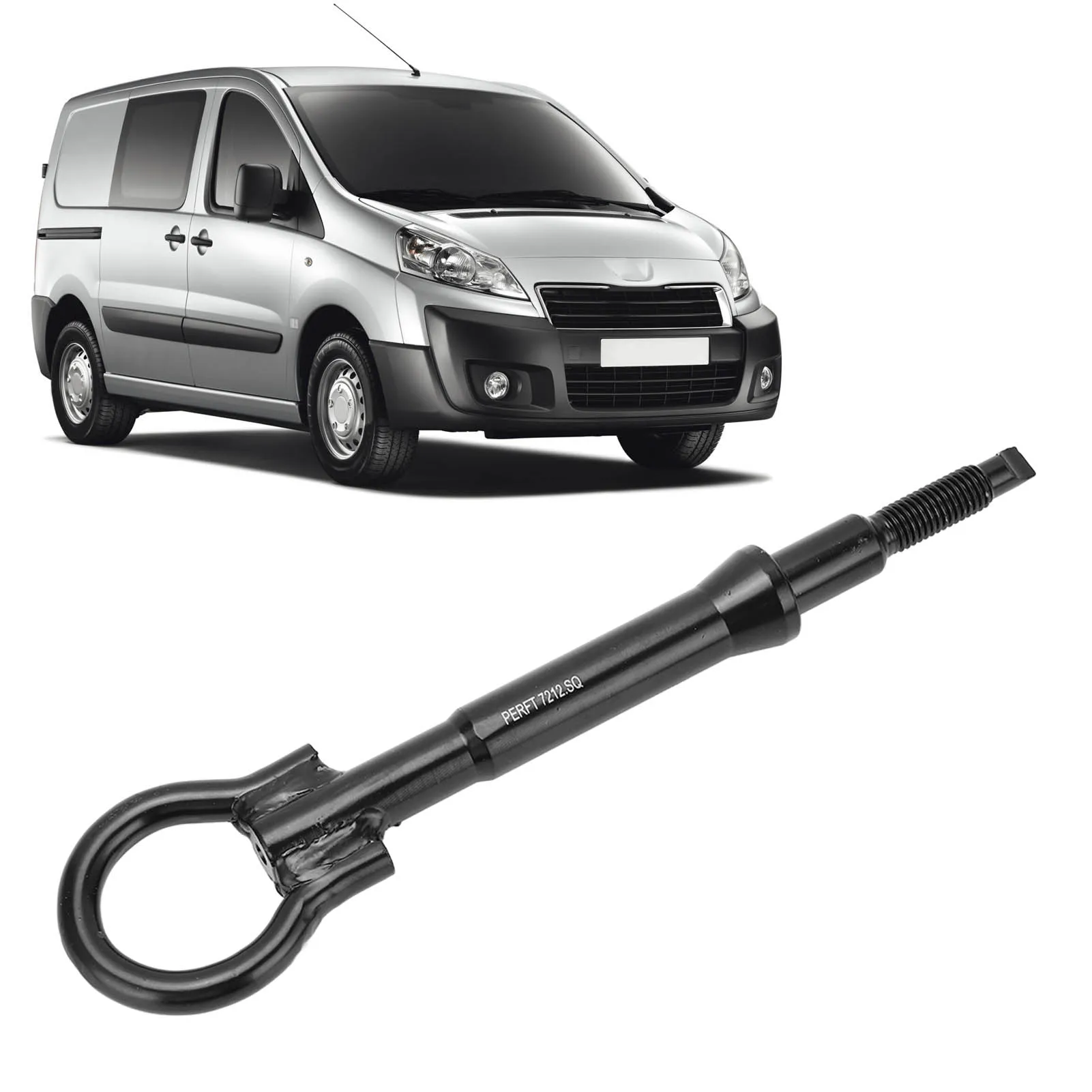 Parachoques delantero de coche, anillo de remolque automático, gancho de remolque de ojo para 674421, 7212ZJ, 7212SQ, 7212.SQ, 674418 674416