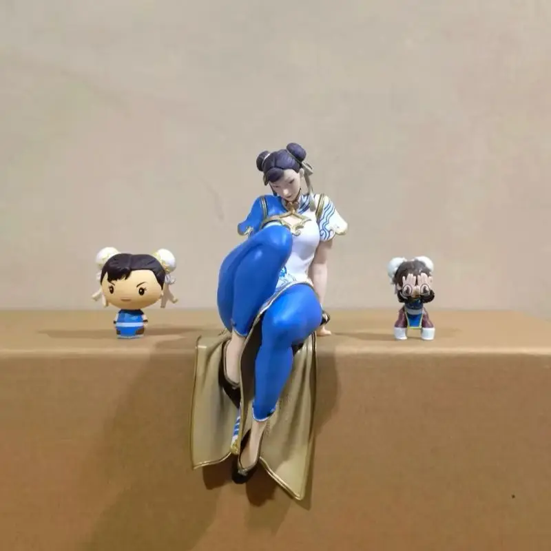 

In Stock Original Sega StreetFighter 6 Chun Li Anime Figure Toys Pvc Model Collection Doll Action Figurine For Birtnday Gift