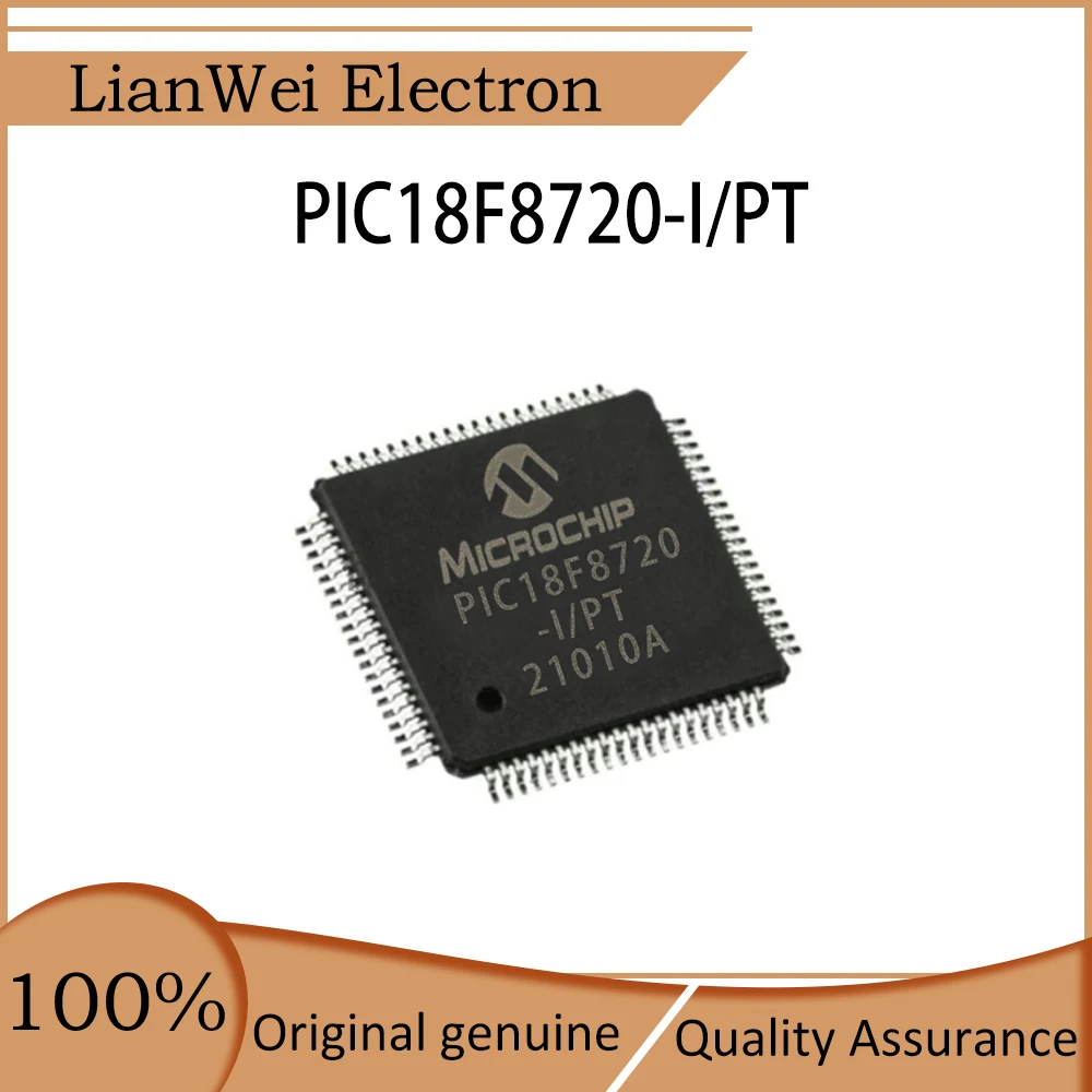 

PIC18F8720 PIC18F8720-I/PT IC MCU Chip TQFP-80