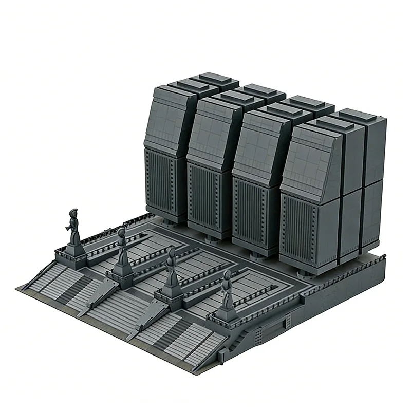 10675 Pezzi Set Costruzioni MOC Ingresso Tempio Misticico, Design Modulare Personalizzabile, Tecnologia DIY, Giocattolo da Assemblare per Ragazzi, Regalo