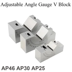 AP25 AP30 AP46 fresatrice parti di precisione Micro Pad regolabile 0/30/60 angolo Gauge V Block Angler Top Tool per smerigliatrice