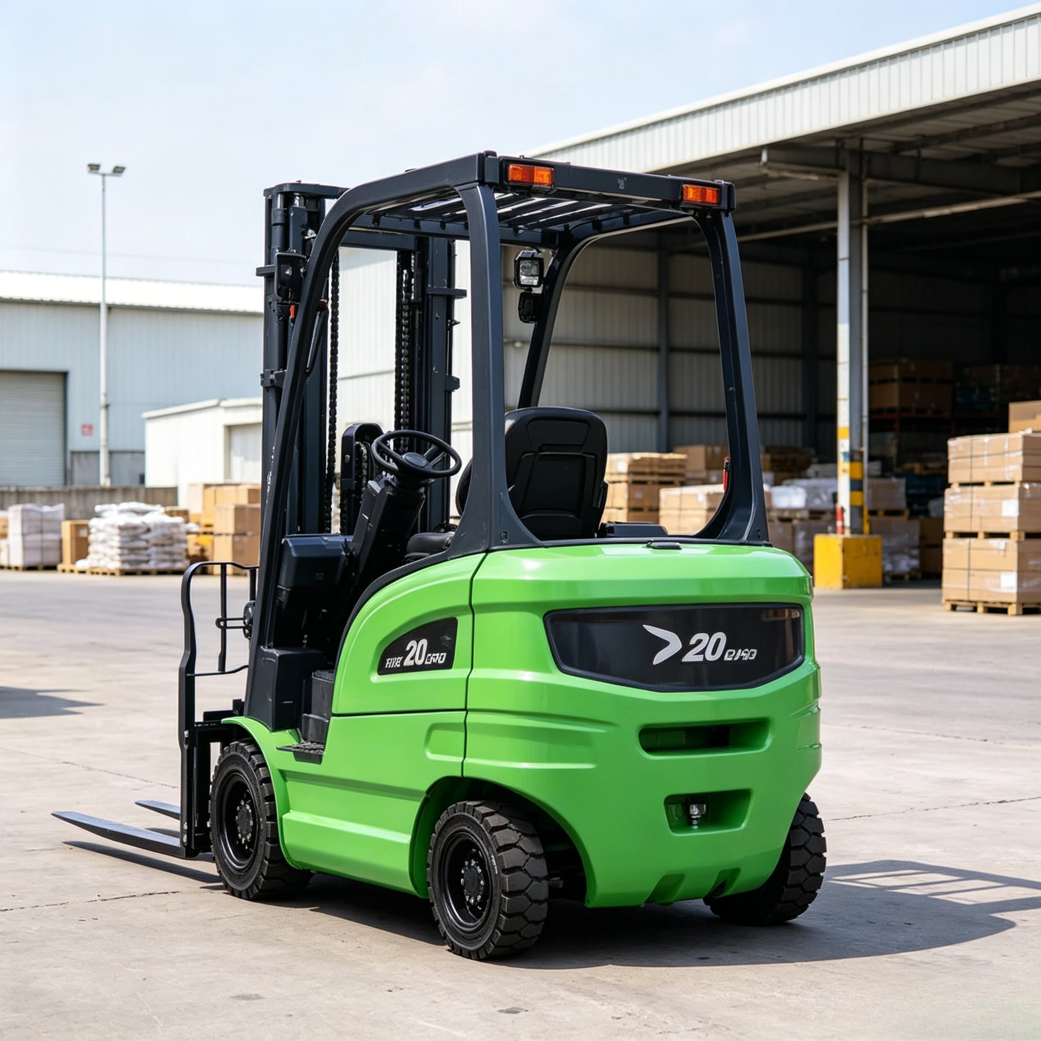 High Efficiency Small Multifunctional Forklifts 2 Ton 3 Wheel Forklift China New Electric Forklift for Sale New Forklift Custom