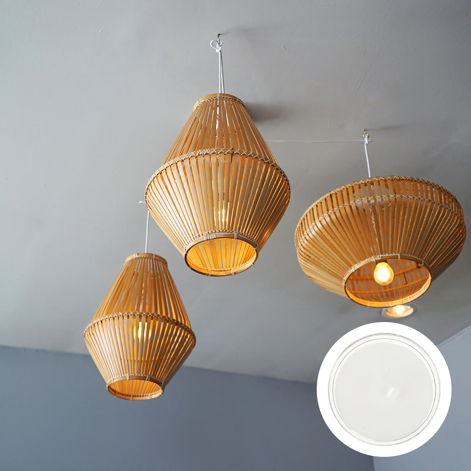 

50Pcs PVC Ceiling Hooks Practical Nonmarking Wall Hangers for Smooth Surfaces Multipurpose Gifts Suction Cup Hooks