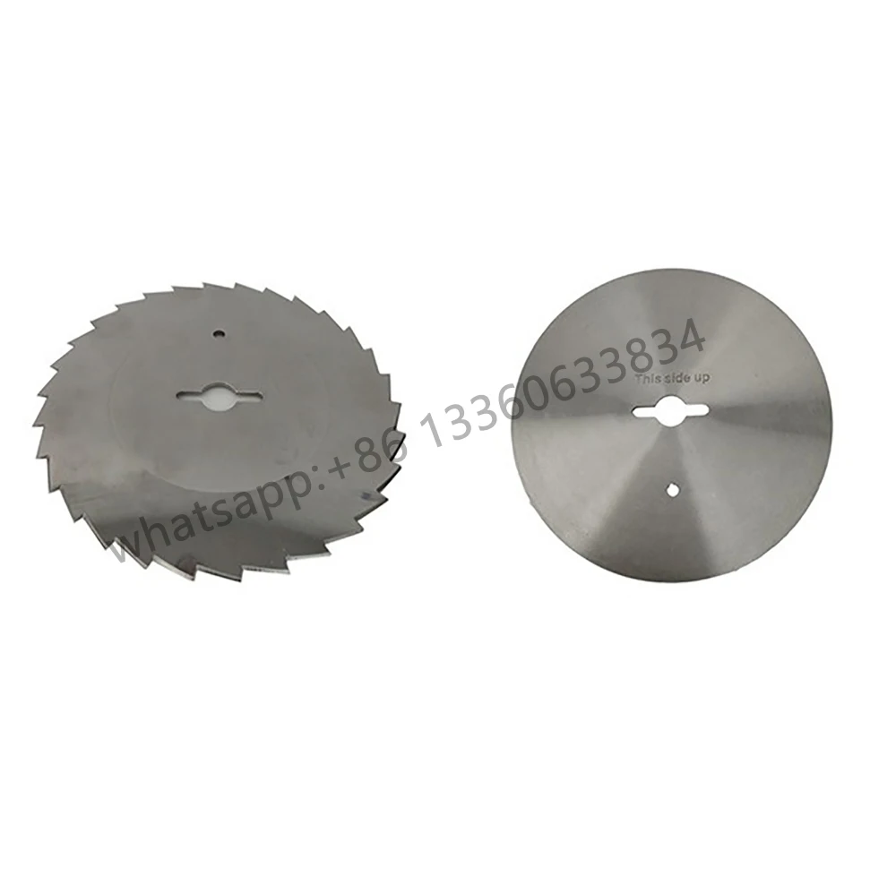 Barbecue Slicer Blade KEBAB ,Electric Slicer ,Serrated , Round Blade 100*100mm