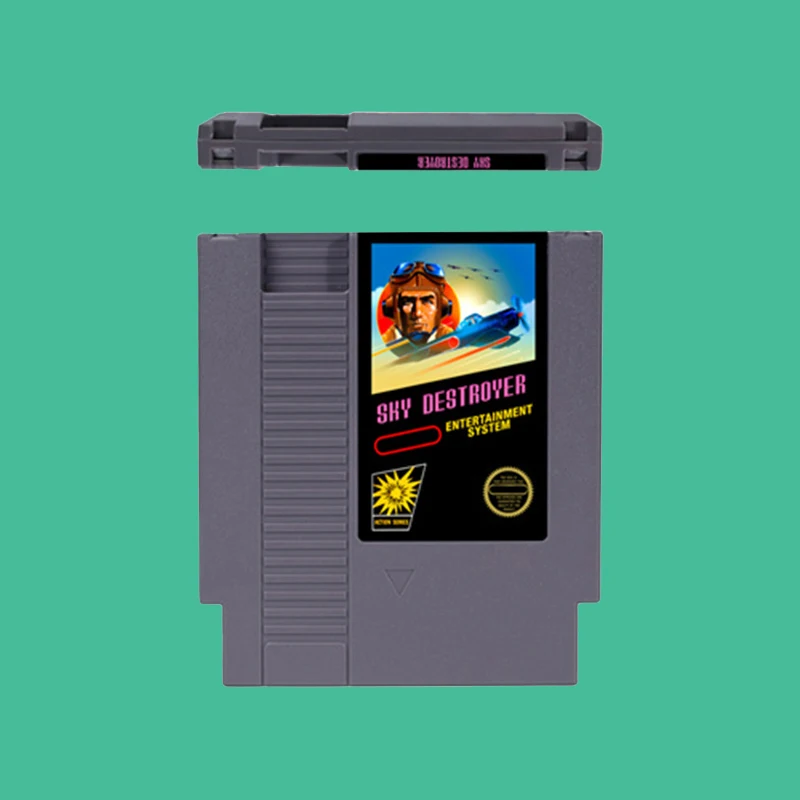 

Sky Destroyer- 72 pins Game Cartridge for 8bit NES Video Game Console
