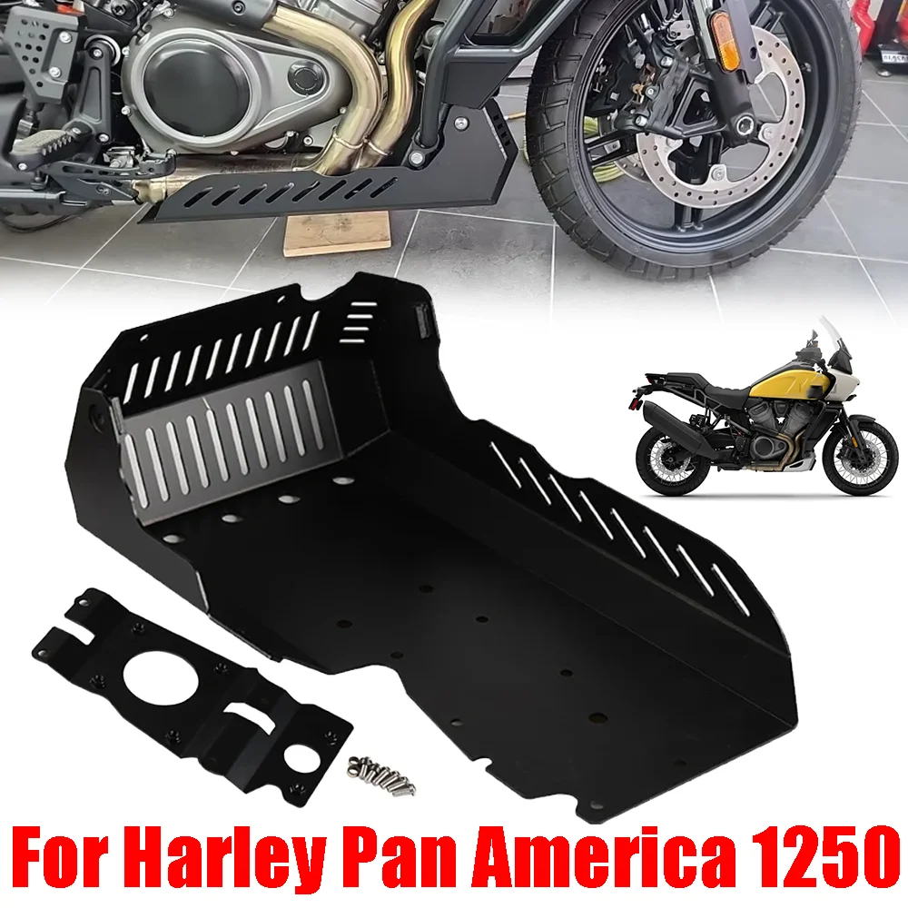 

For Harley Pan America 1250 1250S RA1250 PA1250 Accessories Engine Protection Cover Bash Plate Base Guard Skid Plate Protector