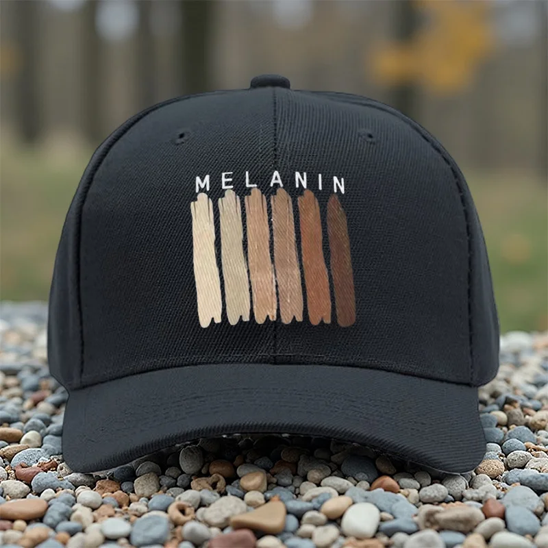 Casquette Trucker Unisexe 2026 Melanin Evolution – Casquette Snapback Ajustable Anti-Plis et Anti-Taches, Légère pour