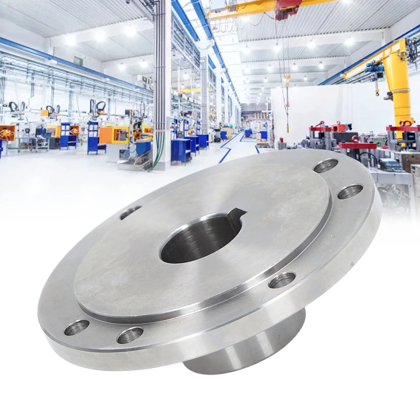 

125mm Lathe Flange High Manganese Steel Chuck Connection Flange for K11‑125 ‑125 K72‑125 Chuck Connection Flange