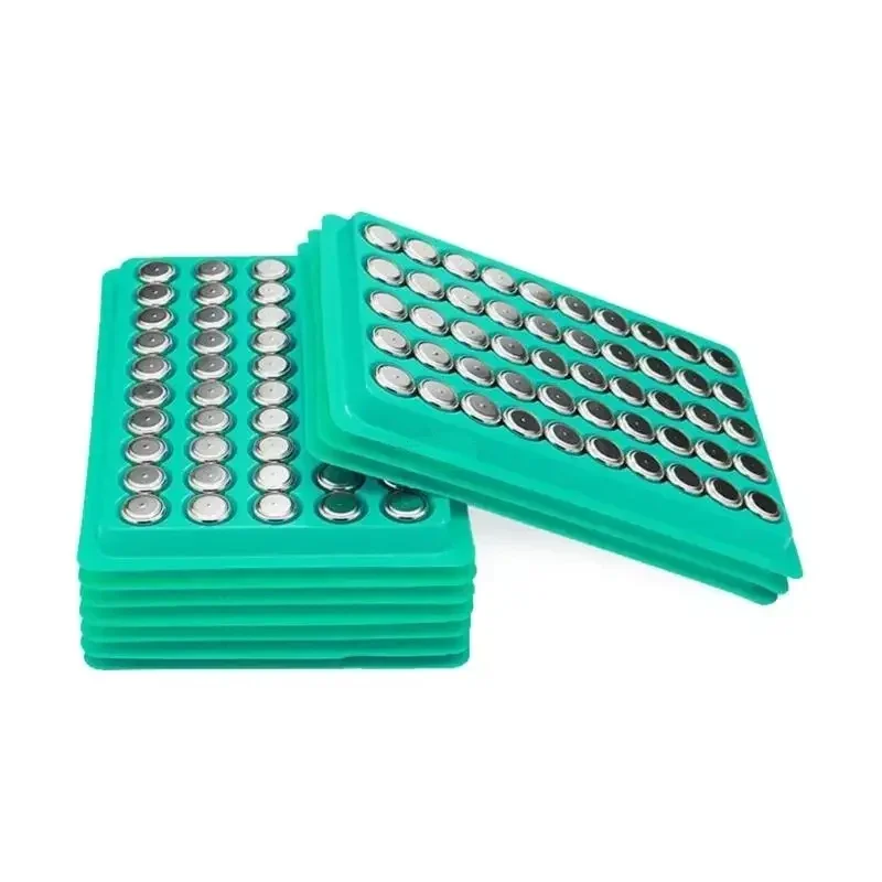 100 قطعة LR44 LR41 LR626 LR1130 خلية عملة الساعات بطارية AG13 AG10 AG4 AG3 1.5 فولت بطاريات زر قلوية مناسبة للساعة #4