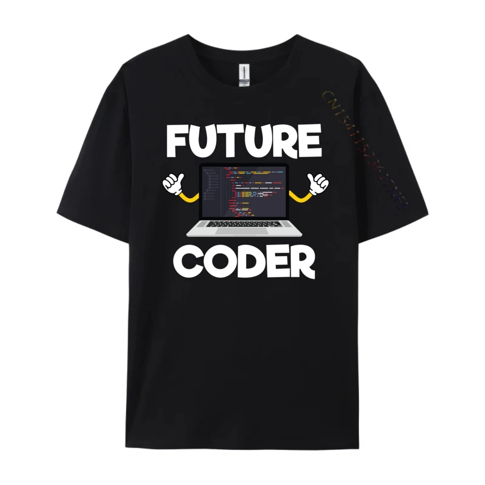 Future Coder Programming Coding Lover Programmer Pink Graphic Tees Men's Shirts Camisetas Hombre For Man