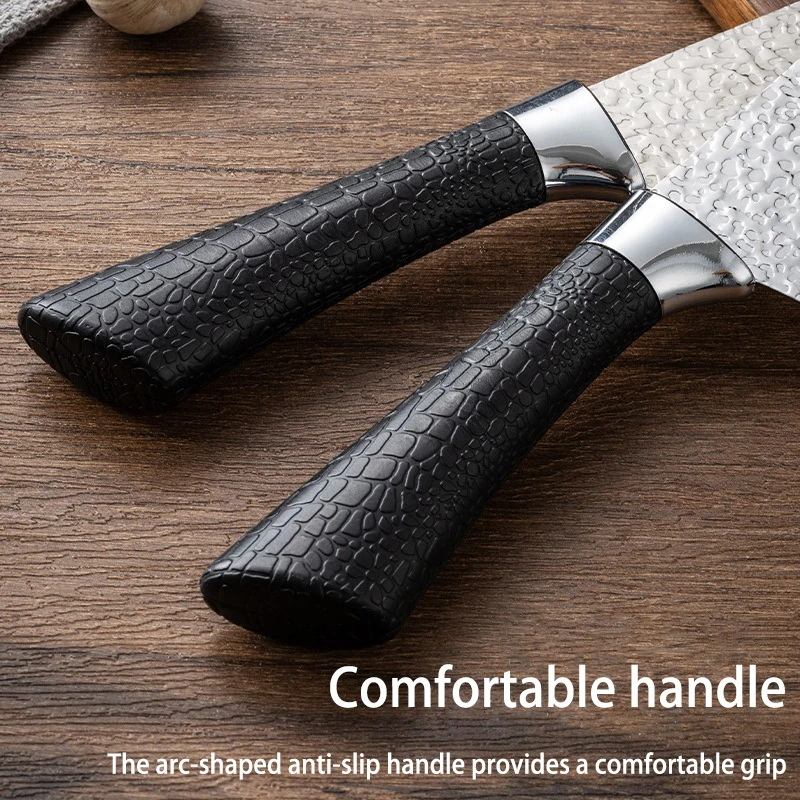 Stainless steel chef's knife, sharp kitchen cutting knife, fruit and vegetable peeler high-hardness meat and fruit cutting knife - view 4