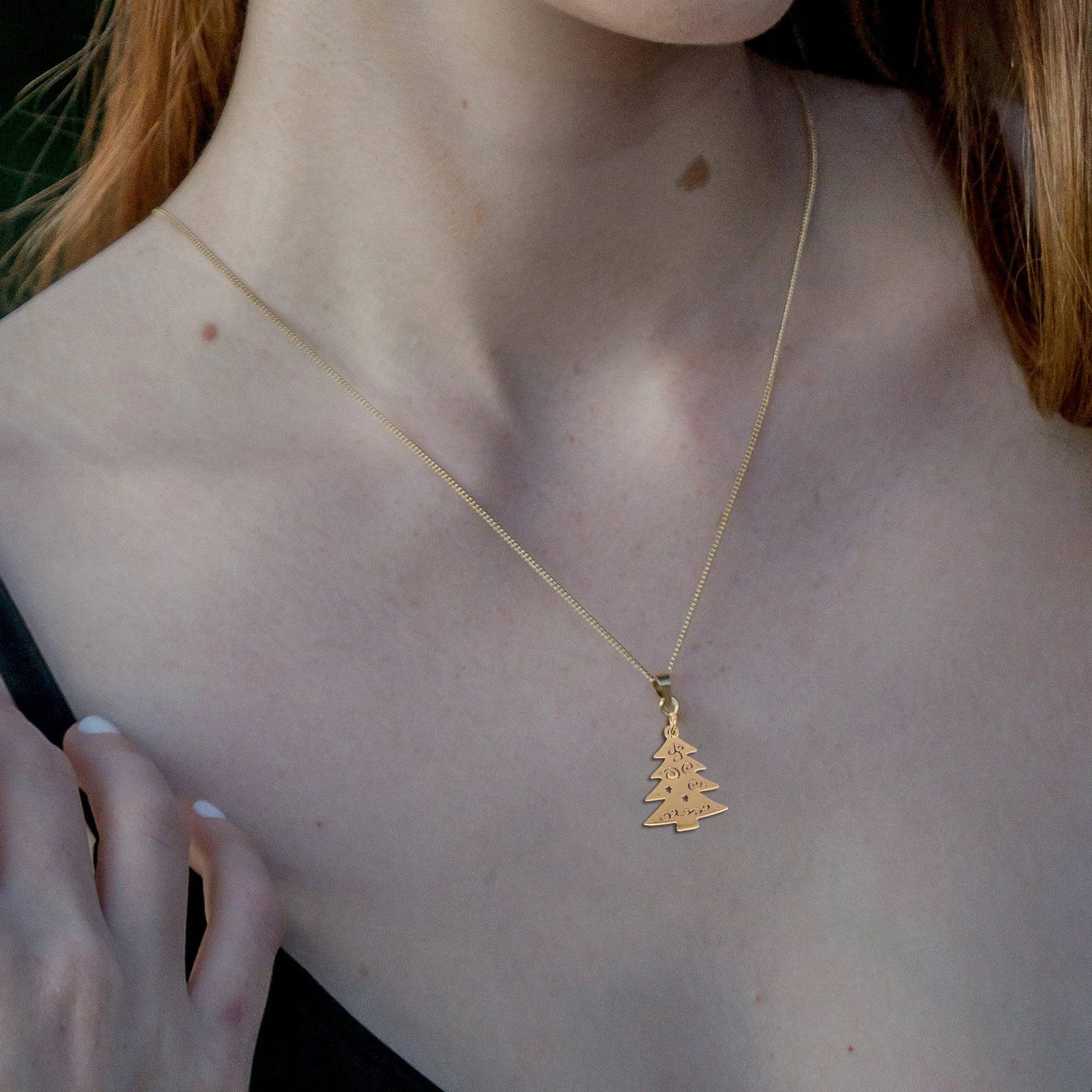 

Christmas Tree Pendants Stainless Steel Charms Mini Size Smooth Surface DIY Craft Jewelry Making Accessories for Necklace