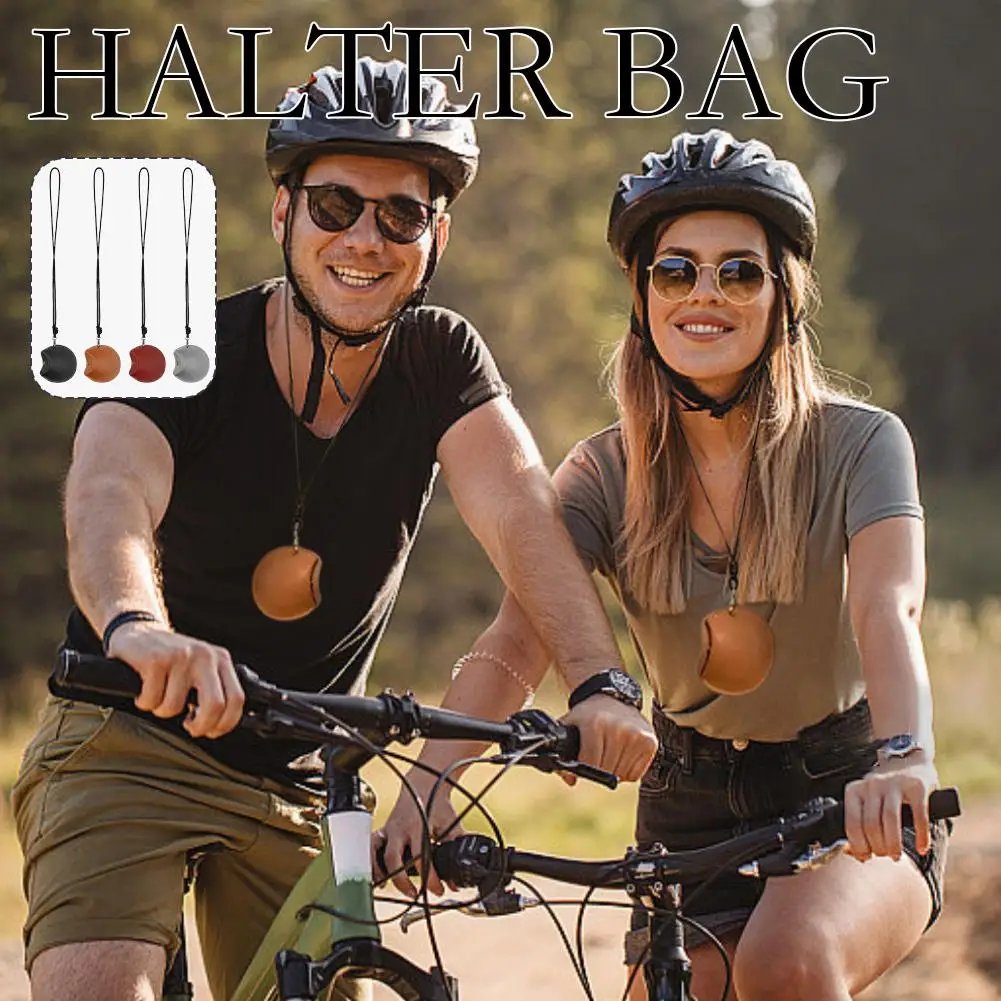 Portable Holder Earphone Carrying Case For Running Outdoor Climbing Travel Biking Hanging Neck Pouch Small Case I7N5