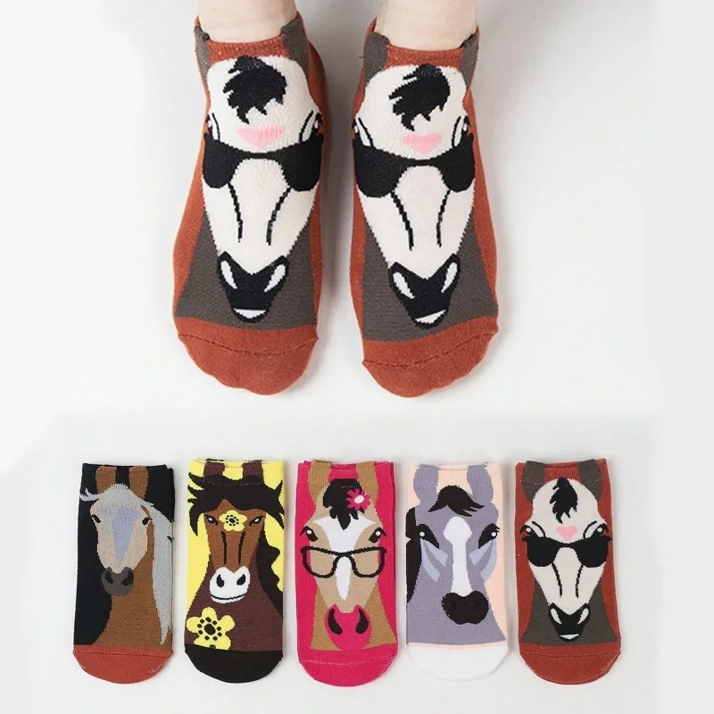 5 أزواج الربيع والخريف جديد شخصية المتخصصة الاتجاه الشارع الرجال الجوارب القصيرة عادية ومريحة في الهواء الطلق الرجال الجوارب 2025 #1