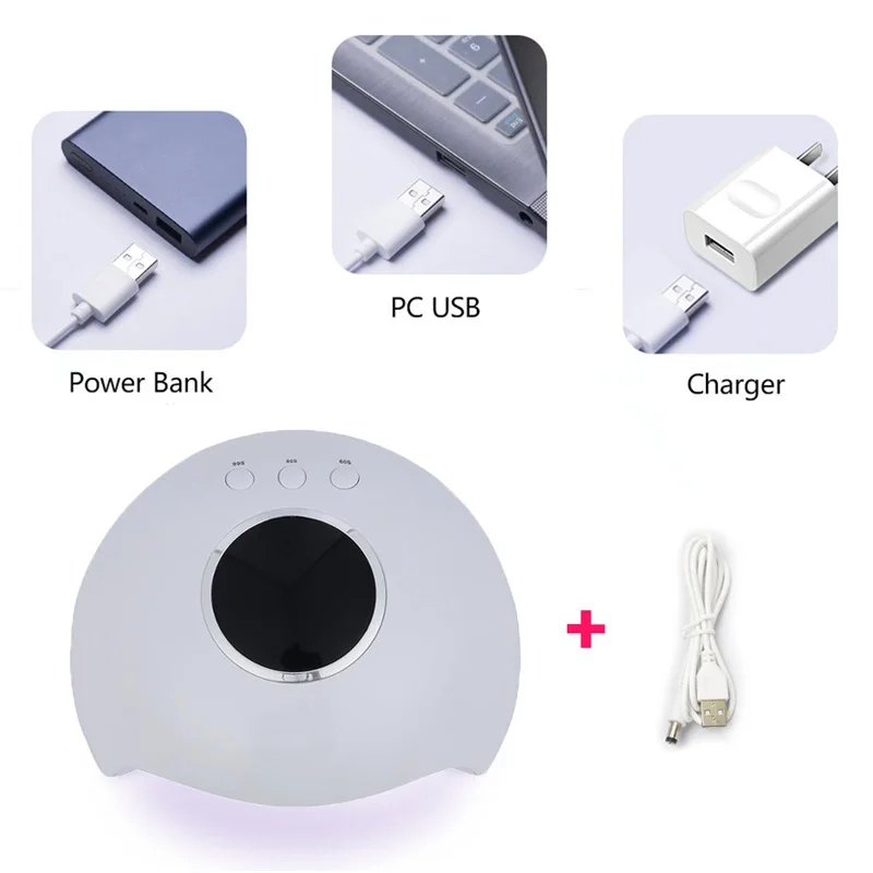 36W Nail Dryer Lamp UV Light For Nails Eyes Protection UV Lamp For Gel Nails Gel Nail Polish Curing Dryer Home Salon Tool
