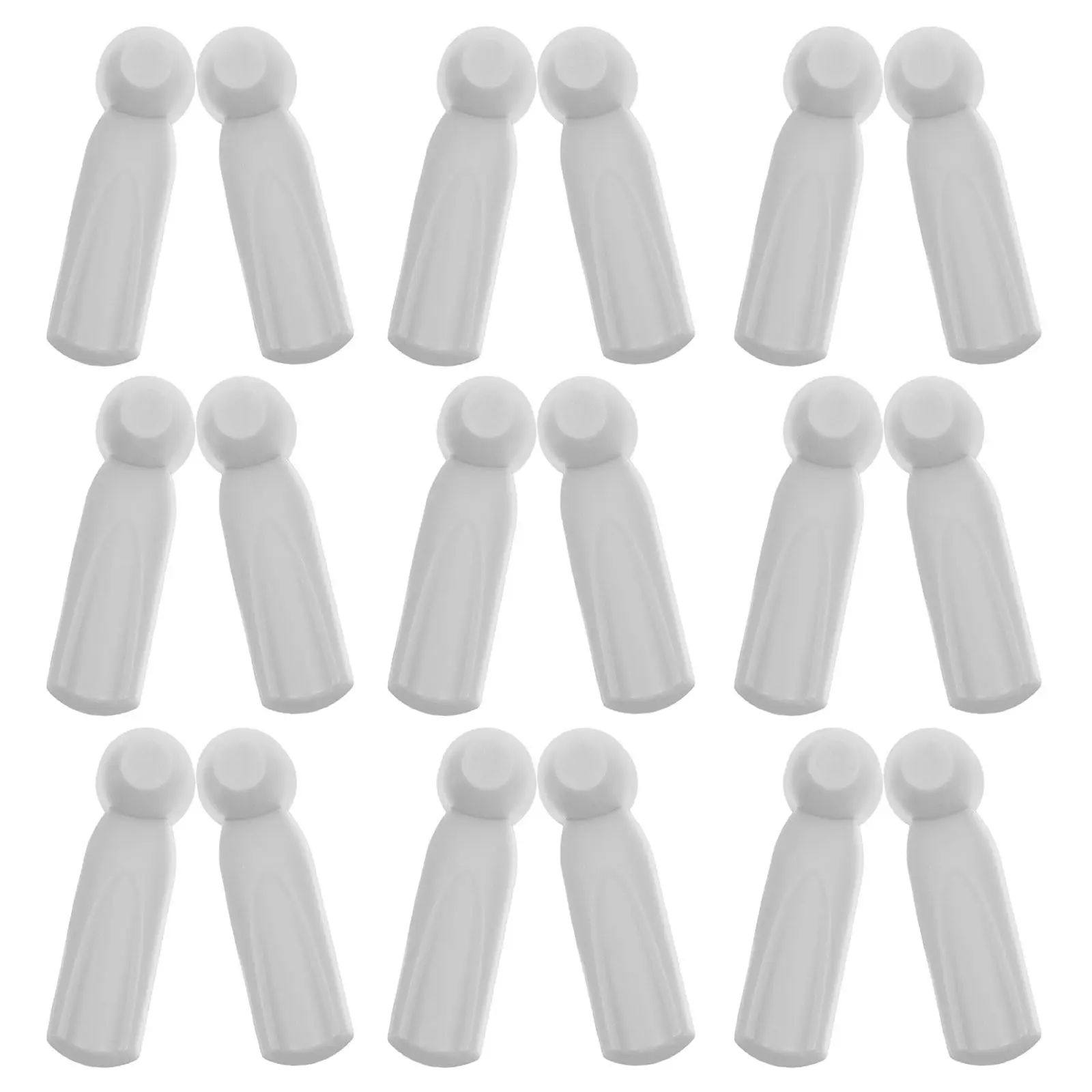 

40Pcs Magnetic Lock Security Tags Light Gray Hard Anti-Theft Tags Reusable for Apparel Shoes Hats Retail Alarm Tag