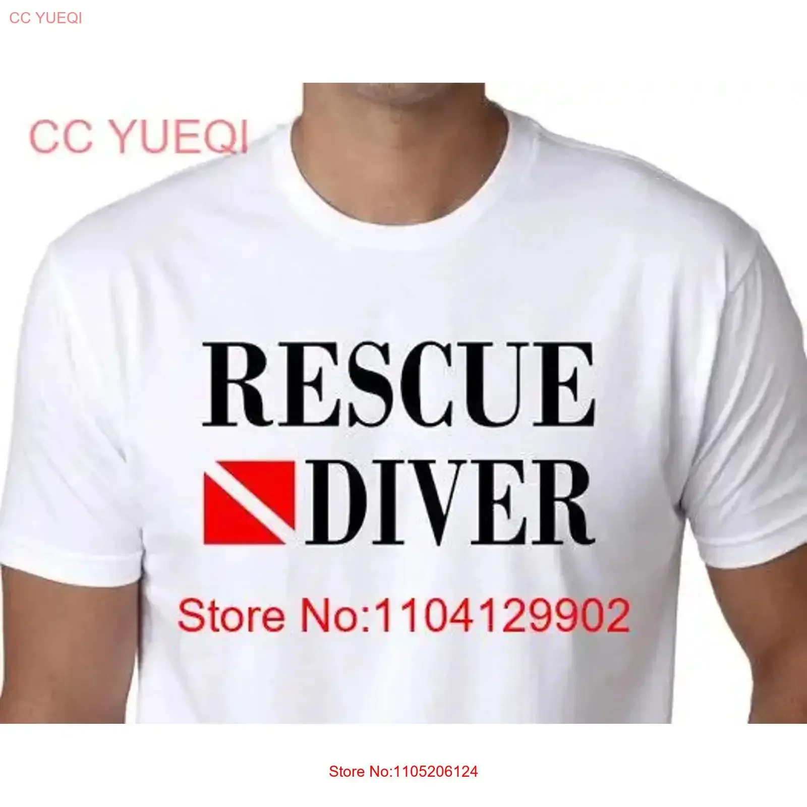 

Rescue Diver T Shirt Great gift for emergency services divers available in white gray vintage Washed designer clothes Stretched