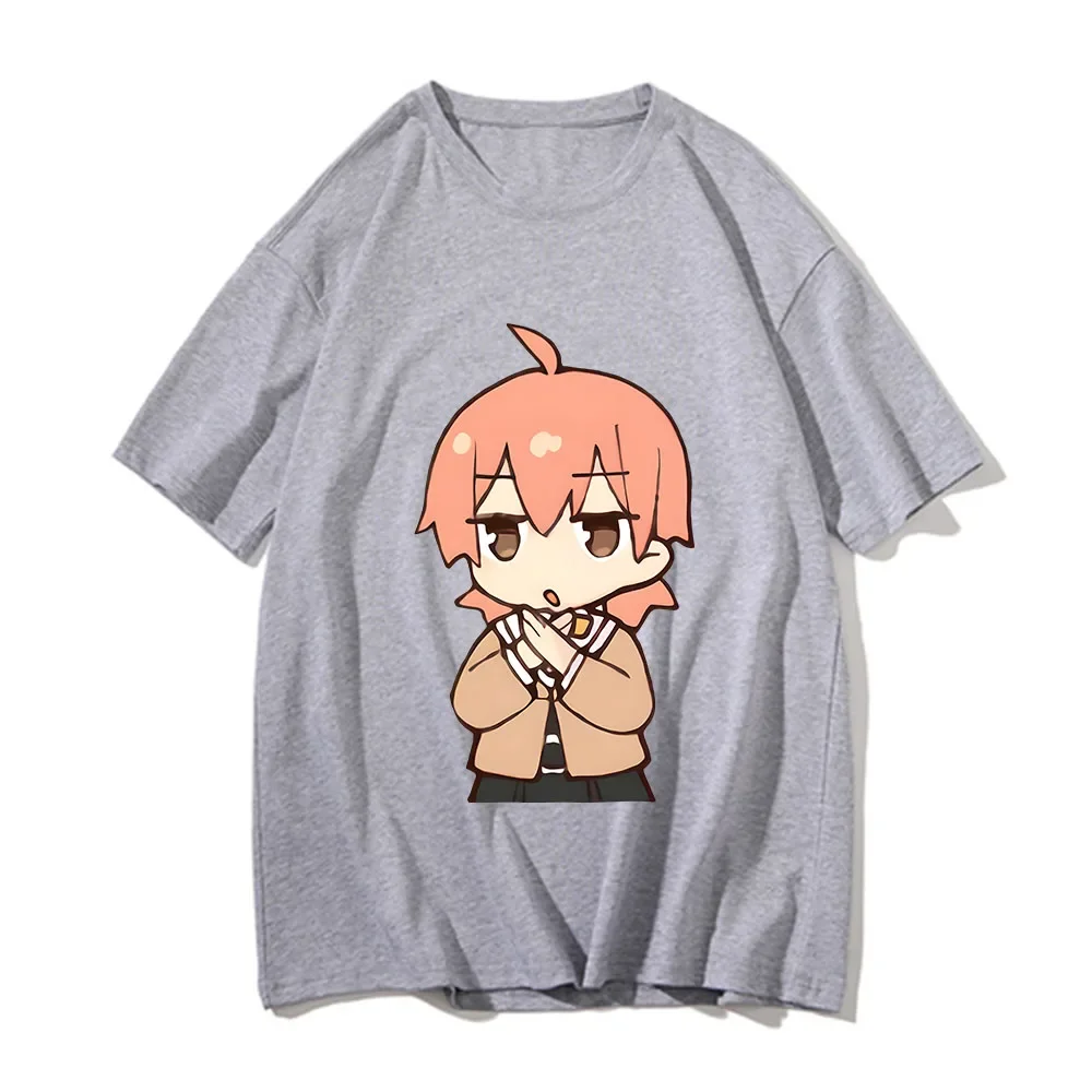 Bloom Into You Hip Hop T-Shirt Men Streetwear Kawaii Printed T Shirt 2023 Male Harajuku Cotton Regular Short Sleeve Tshirt Tops image 6