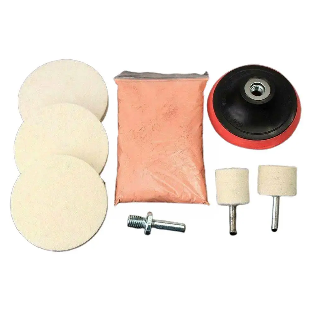 Car Polish Glass Windshield Polishing Care Kit Tool Shower Cleaning Windscreens Removal Mirrors Screens Window Sc K3b1