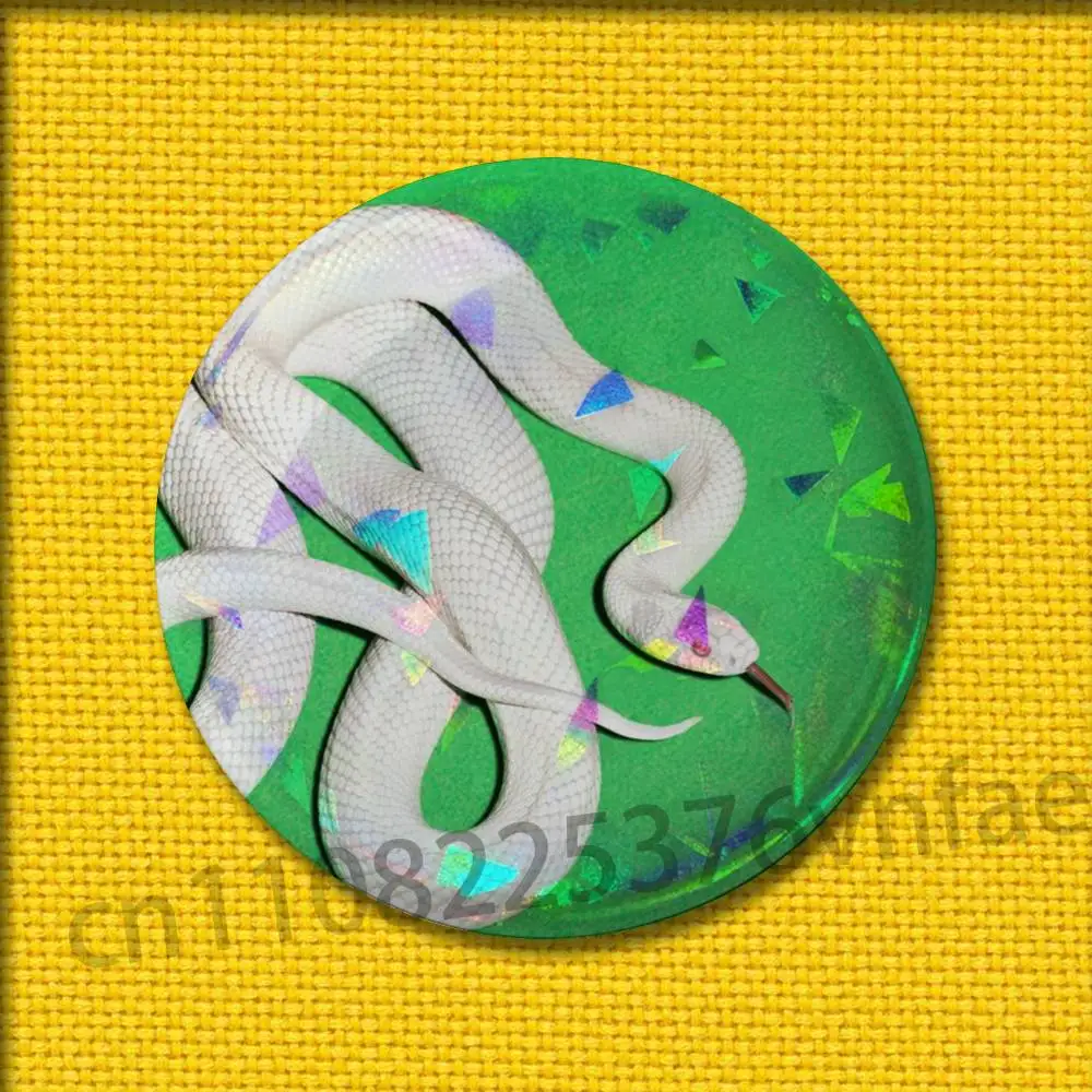 D-Deftones الموسيقى الخاصة الماس عيون شارات 75 مللي متر 25 مللي متر 44 مللي متر 32 مللي متر 58 مللي متر دبوس مستدير بروش تذكارية الملابس تأثيري هدية اكسسوارات #4