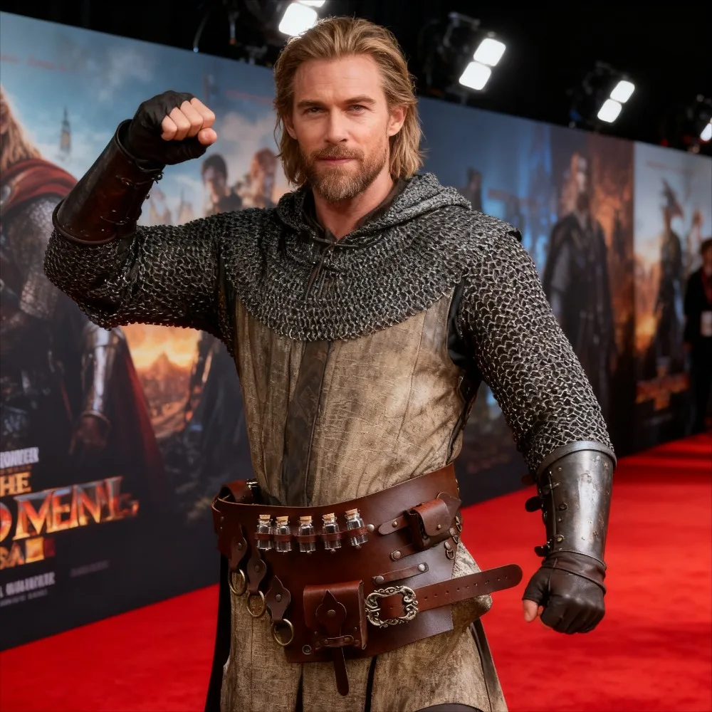 Marsupio con cintura in pelle: supporti fiscali staccabili per escursioni all'aperto, campeggio e uso quotidiano