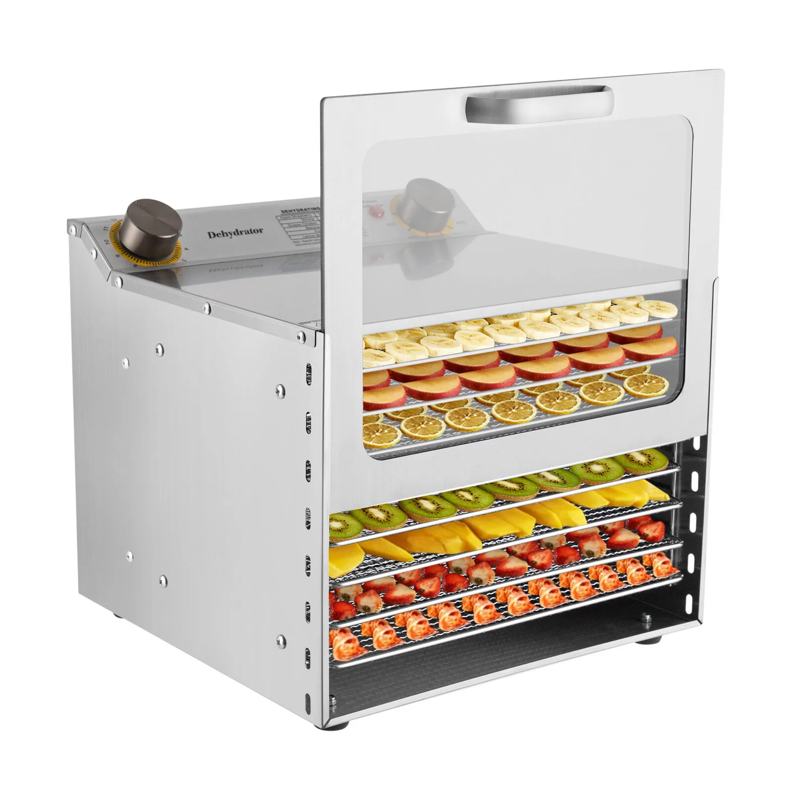 آلة تجفيف الطعام من الفولاذ المقاوم للصدأ، آلة تجفيف الطعام للاستخدام المنزلي