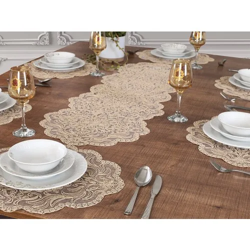 Tropik Home American Service Supla Runner Set 6 Personality 7 Piece Dowry Set Presentation Set