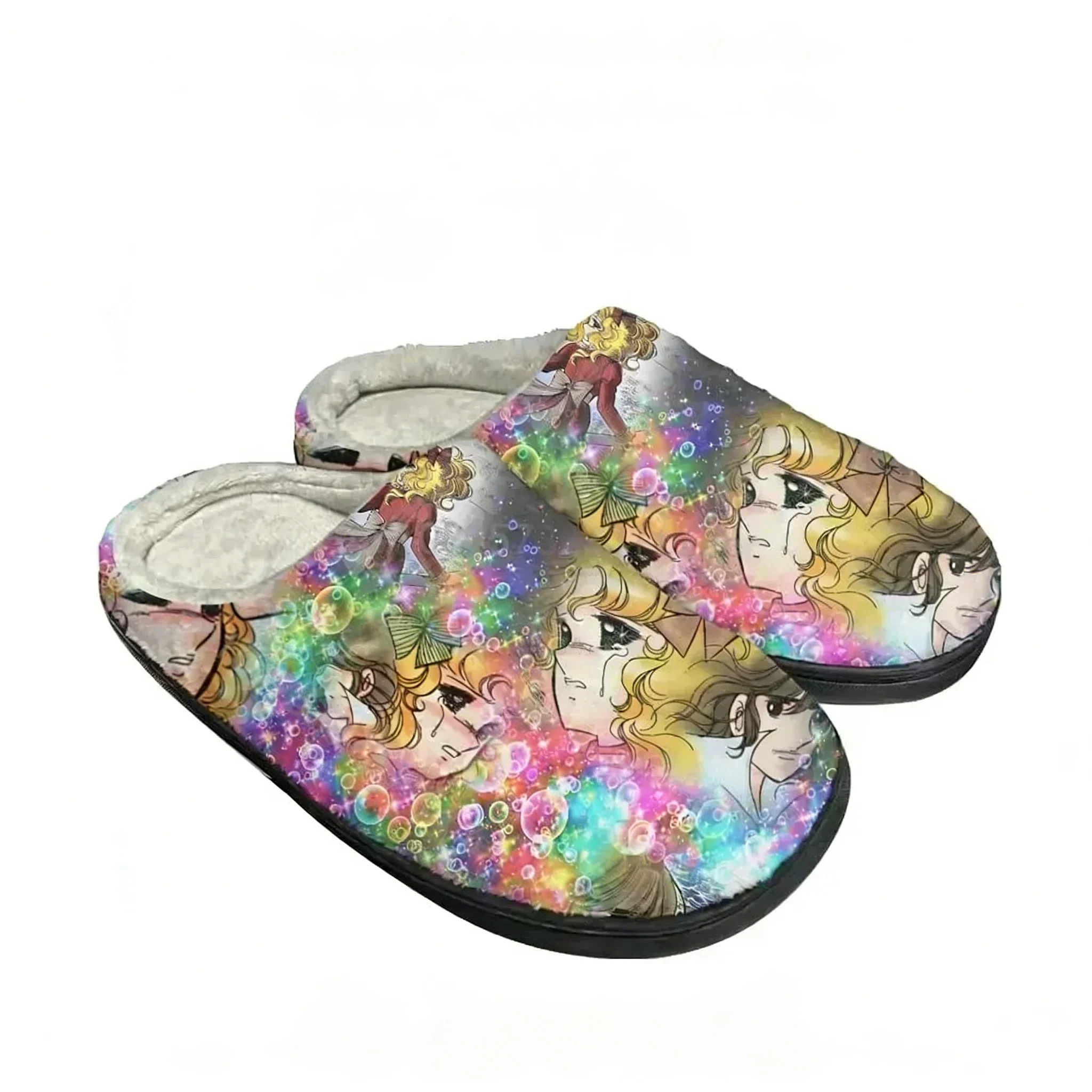 Hot Candy Candy Fashion Cotton Custom Slippers Mens Womens Teenager Plush Casual Keep Warm Shoes Thermal Comfortable Slipper