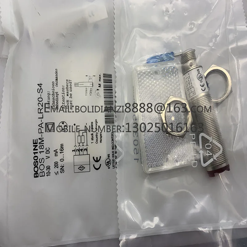 

New Photoelectric switch sensor BOS 18M-PA-LR20-S4 BOS 18M-NA-LR20-S4