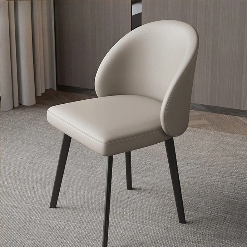 Italian dining chair, modern simplicity and light luxury for home use