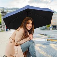 Sun Umbrella Uv Protection Upf 50 Small Lightweight & Tiny Umbrella Mini Waterproof Outdoor Sun&rain Protection Umbrella 35inch