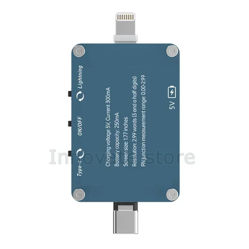 RELIFE-Testeur de port de charge TB-09, interface de type C pour IP, Android, détection automatique intelligente, prise arrière, test de port de charge
