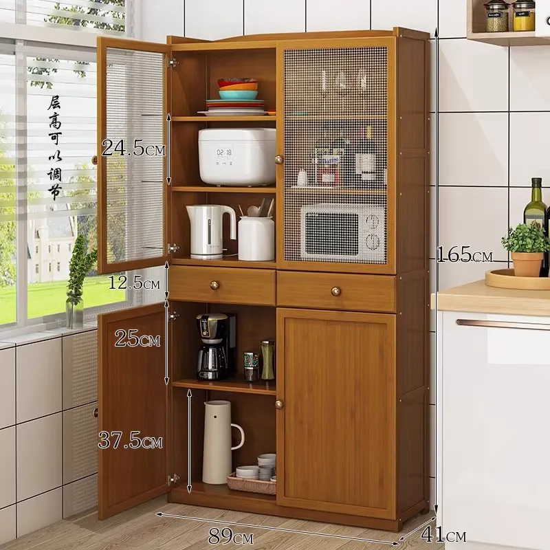 

Kitchen cupboard, side cabinet, breathable old-fashioned vegetable cupboard, wine cabinet, tea cabinet, storage cabinet