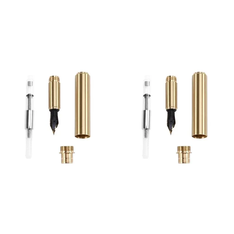 

TA-2X Woodturning Pen Kit With Refill Copper Turning Supplies For DIY Making Classroom Supplies, Teacher Student Gifts