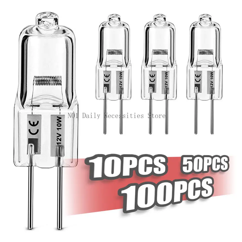 

10/50/100PCS G4 LED Bulbs Ecological Halogen Bulbs for Cooker Lighting,Signal Lights,Track Capsules Insert Pearl Cryst
