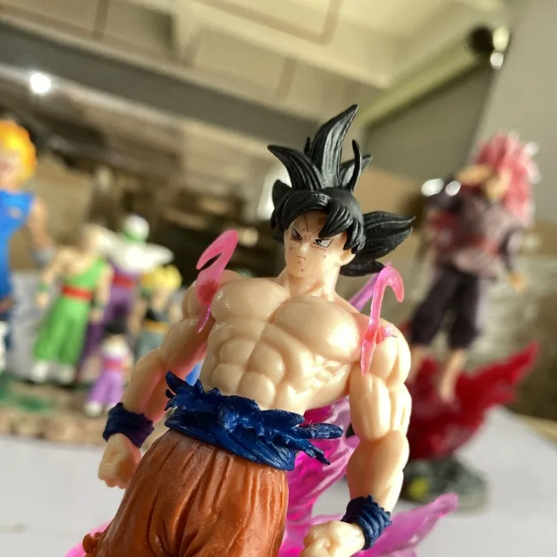Dragon Ball Series Wukong Nuova moda per bambini Cartoon Creativo Collezione di personaggi anime Modello di personaggi Figura Decorazioni