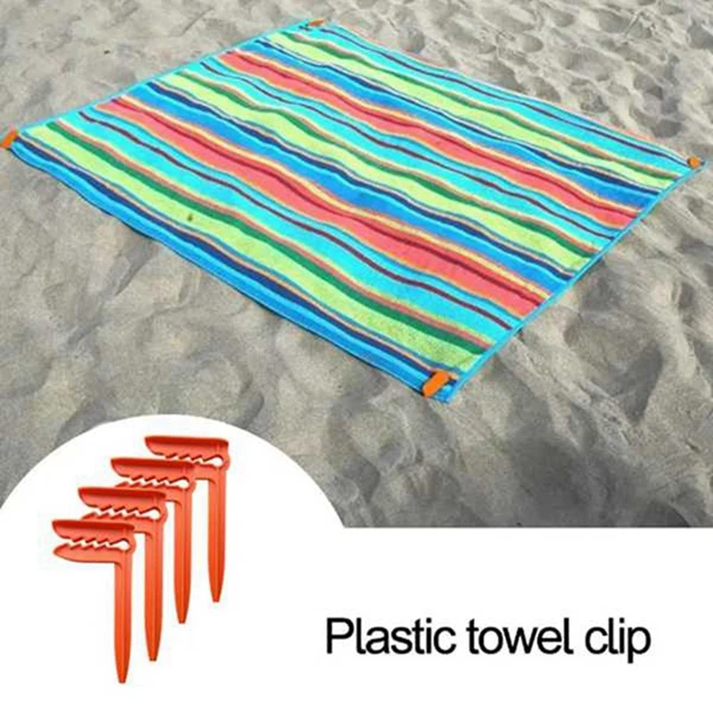 Beach Towel Clip Camping Mat Clip Outdoor Clothes Pegs For Sheet Holder Towel Clips Clamp For Beach Towels Towel Clip