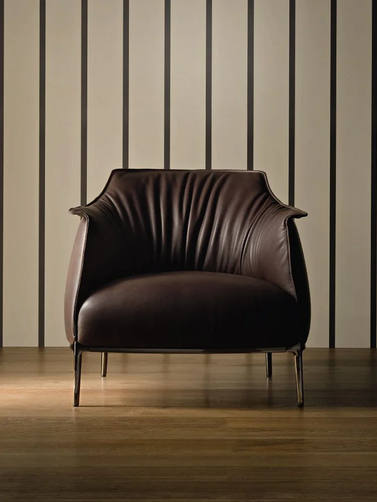 

Индивидуальный одноместный диван, роскошный современный диван для гостиной, балкона, кресло для отдыха в скандинавском стиле