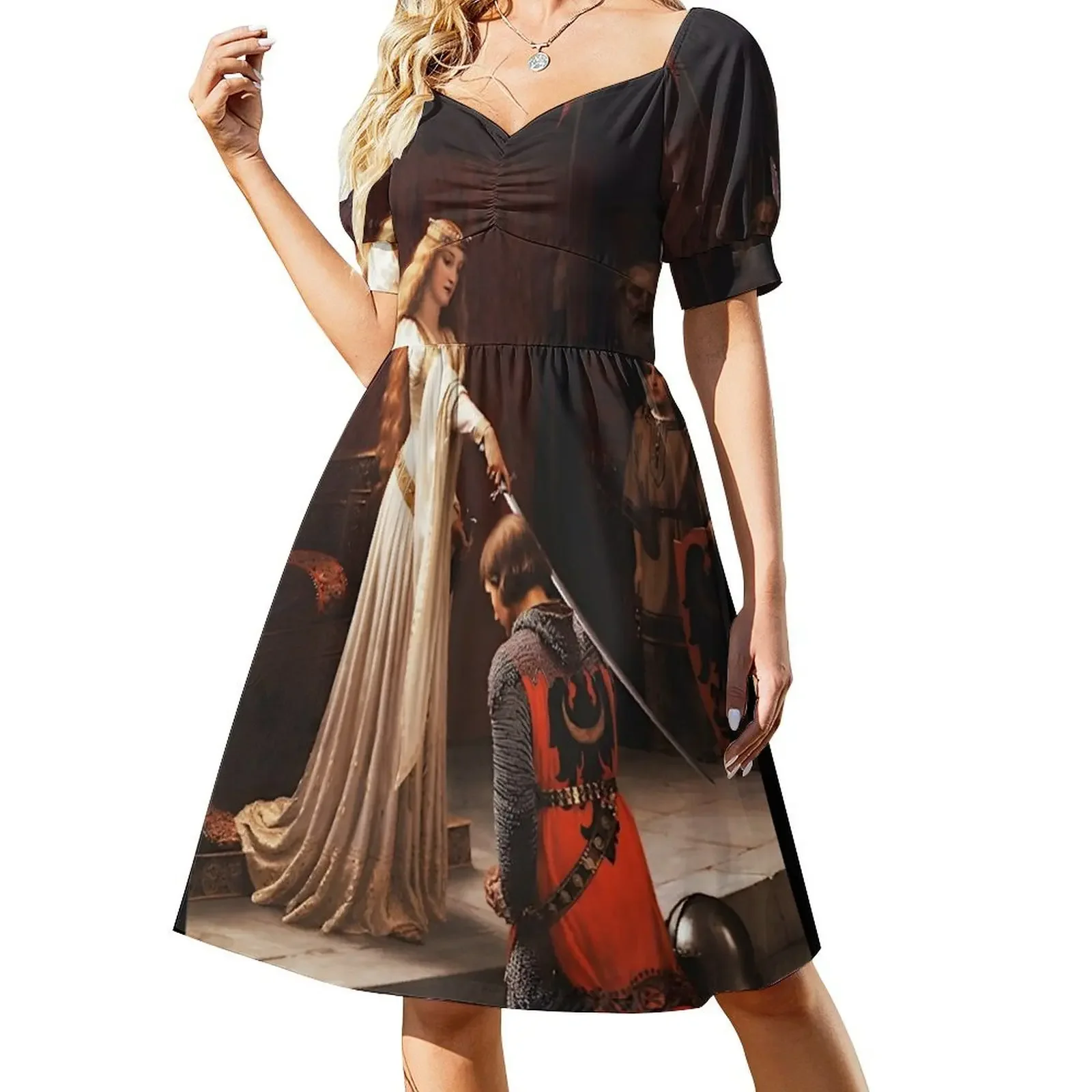 

The Accolade Popular Painting Sleeveless Dress birthday dress dress women summer 2025 party dresses woman