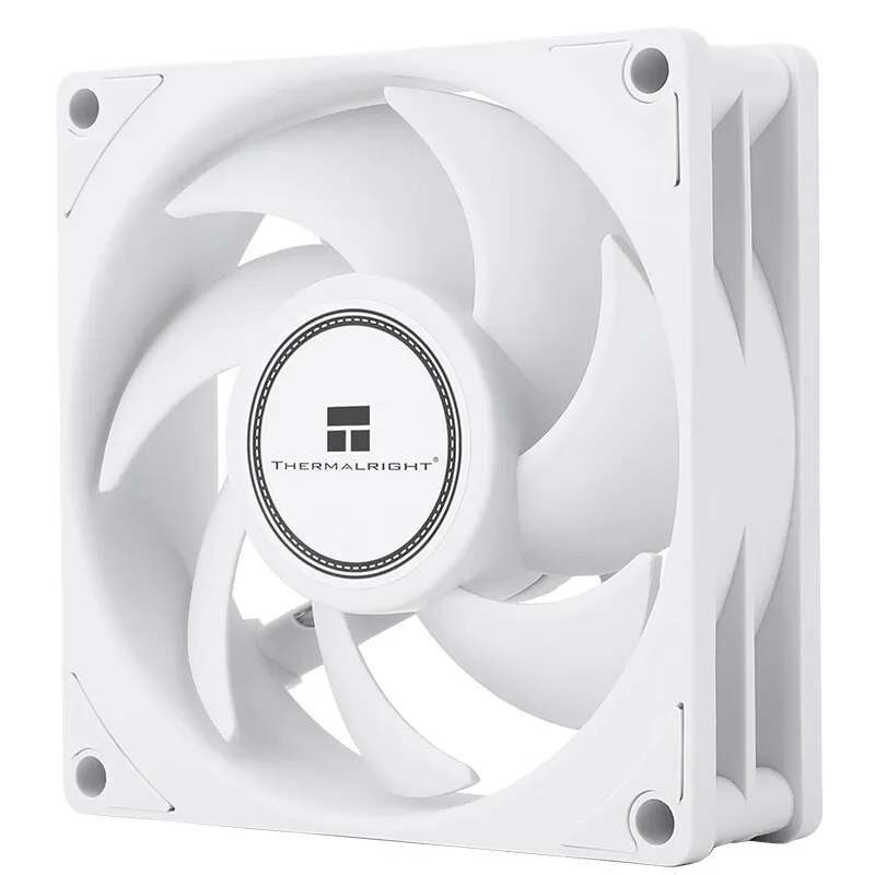 Ventilador térmico TL-B8W/TL-8015W blanco, 80mm, Delgado, 4 pines, PWM, S-FDB, V2, silencioso