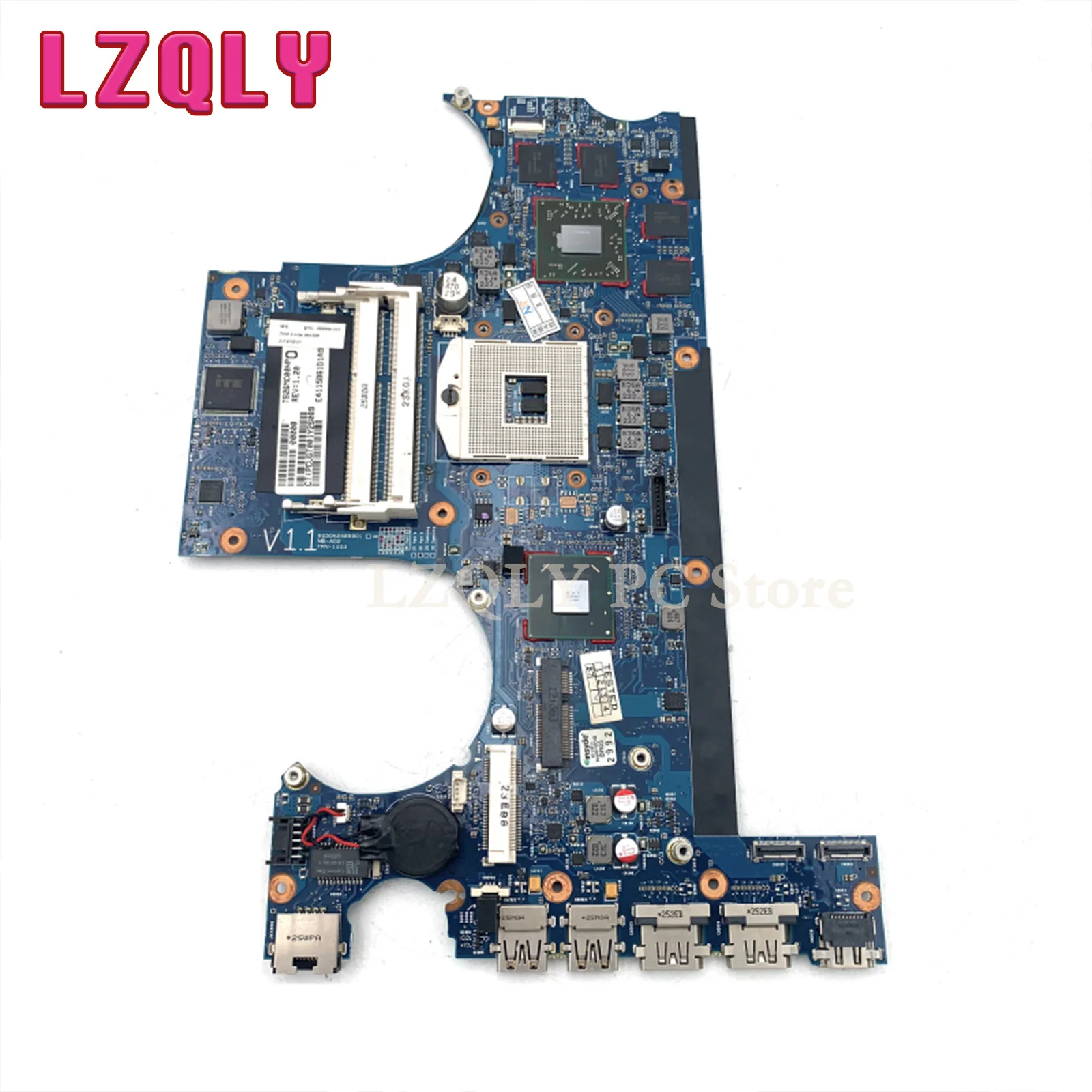 LZQLY dla HP Envy17 17-3200 689999 -001 HM76 Płyta główna do laptopa HD7850M DDR3 Płyta główna Pełny test