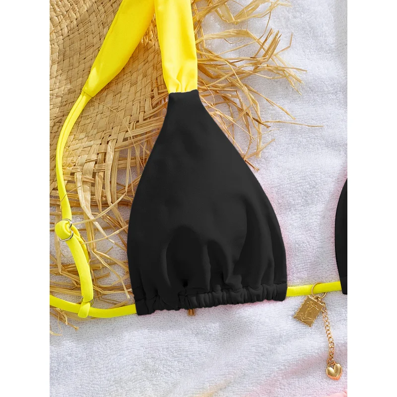 جديد حقيبة لينة قابل للتعديل حزام الكتف المطبوعة الدانتيل أنيقة حزب الصيف الشاطئ أزياء المرأة بيكيني #4