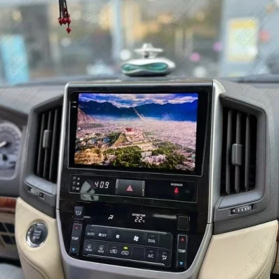 N'CarPlay Android For Toyota Land Cruiser 200 LC200 2016-2020 Car GPS Navi Multimedia Radio Screen Head Unit Player Auto WIFI 4G