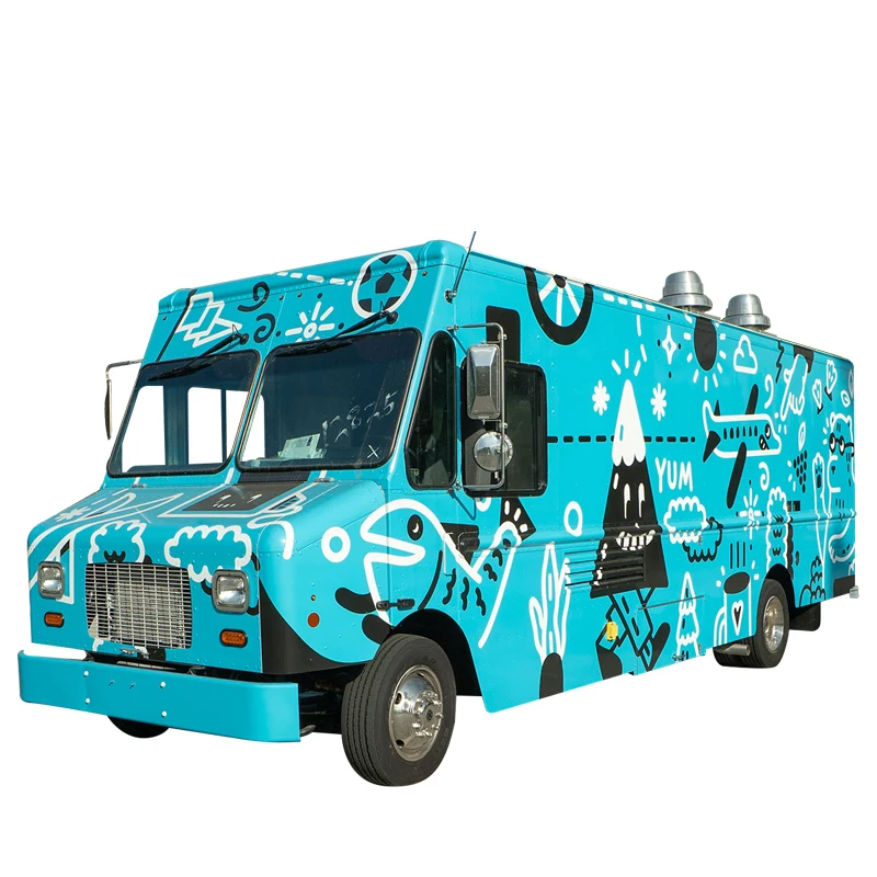CUSTOMIZED Electric Tricycle Three Wheels Vending Snack Food Cart Mobile Snack Food Truck Trailer Food Trailers Fully Equipped